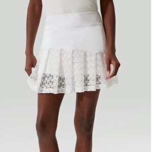 Tuckernuck Sport White Tennis Skort-Skirt size medium